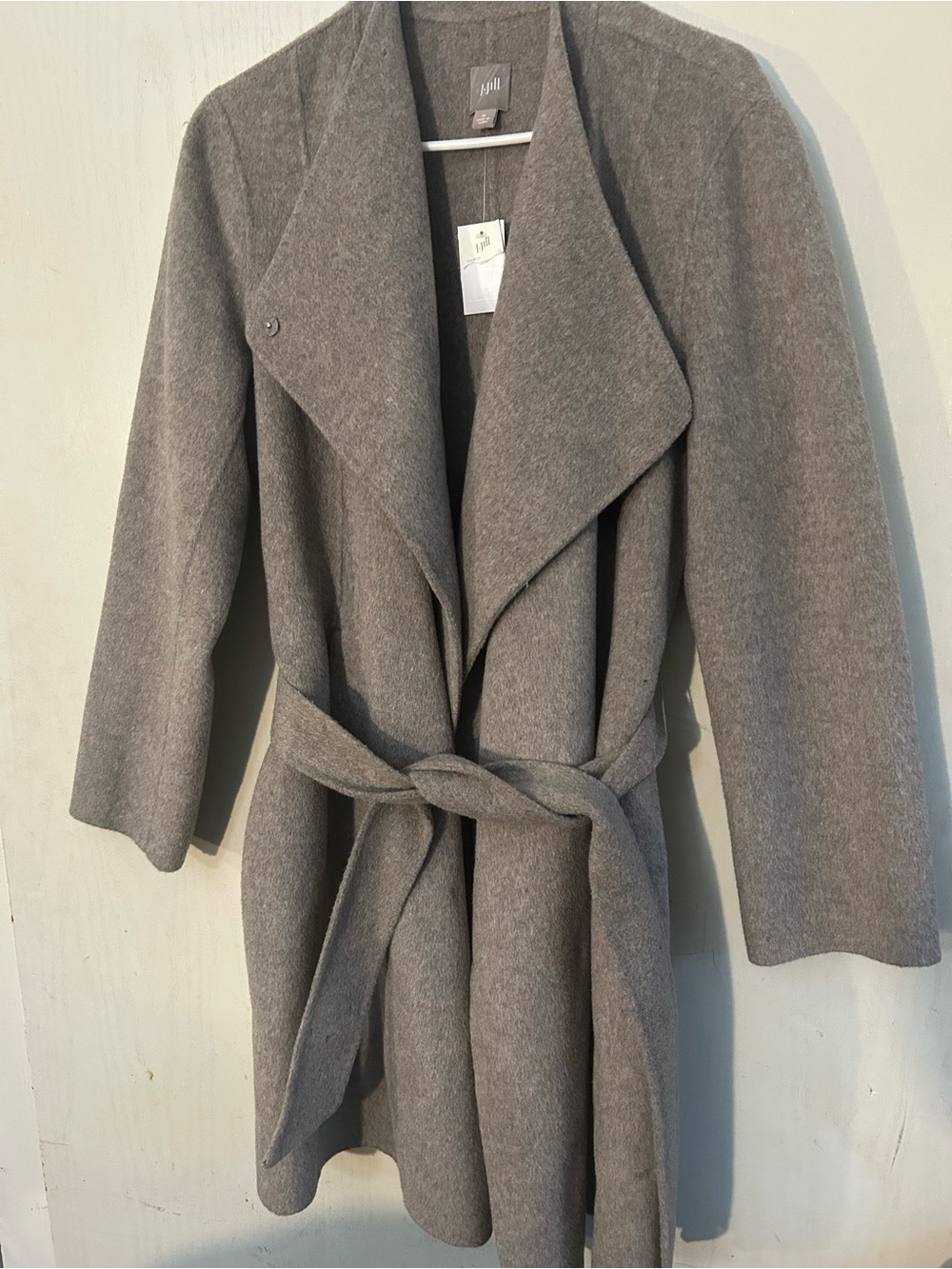 J.Jill Wool Angora Blend Wrap Coat – Women’s Medium